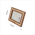 DS 7.9 x 5.9" Customized  Distressed Wooden Photo Frame in Natural Wood Picture Frame